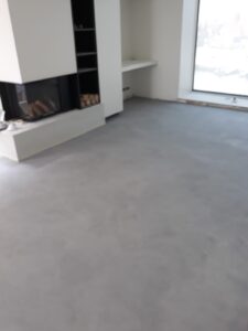 beton cire woonkamer
